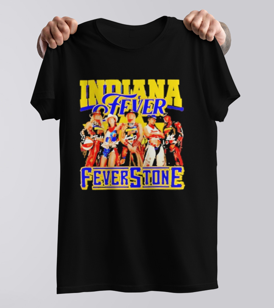Indiana Fever Players Fever Stone Signatures T-Shirt