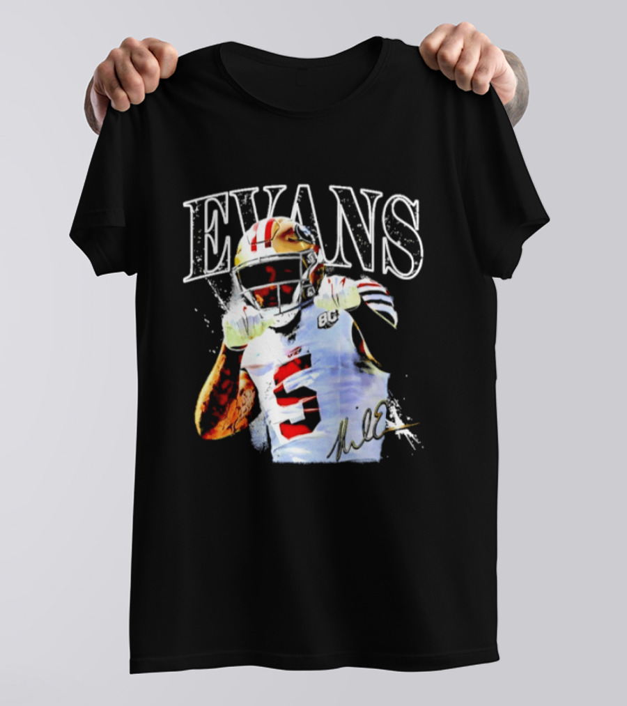Evans San Francisco 49ers Football Player Number 13 T-Shirt