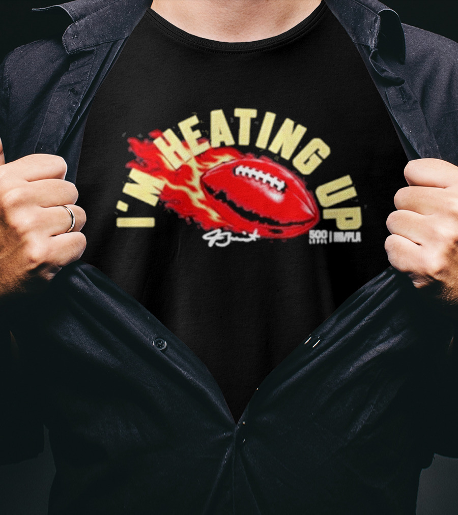 I'm Heating Up Jameis Winston New York Giants Football T-Shirt
