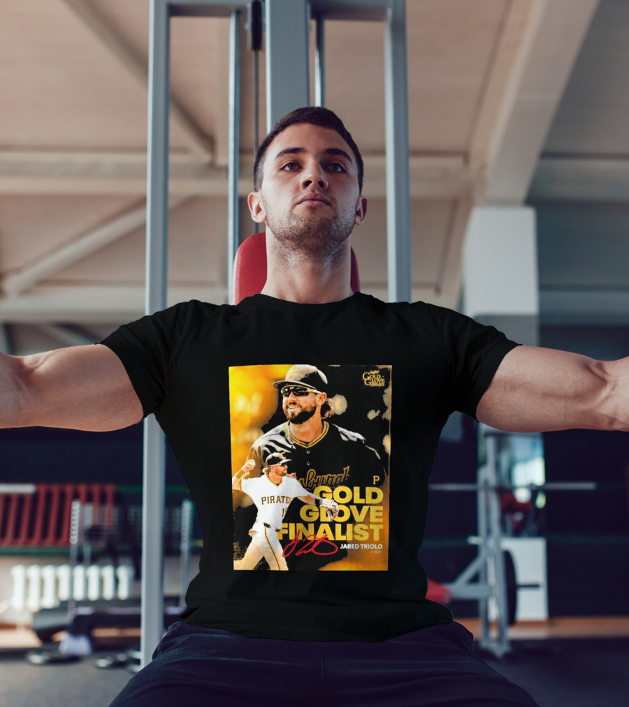 Jared Triolo Pirates Gold Glove Award Finalist Utility T-Shirt