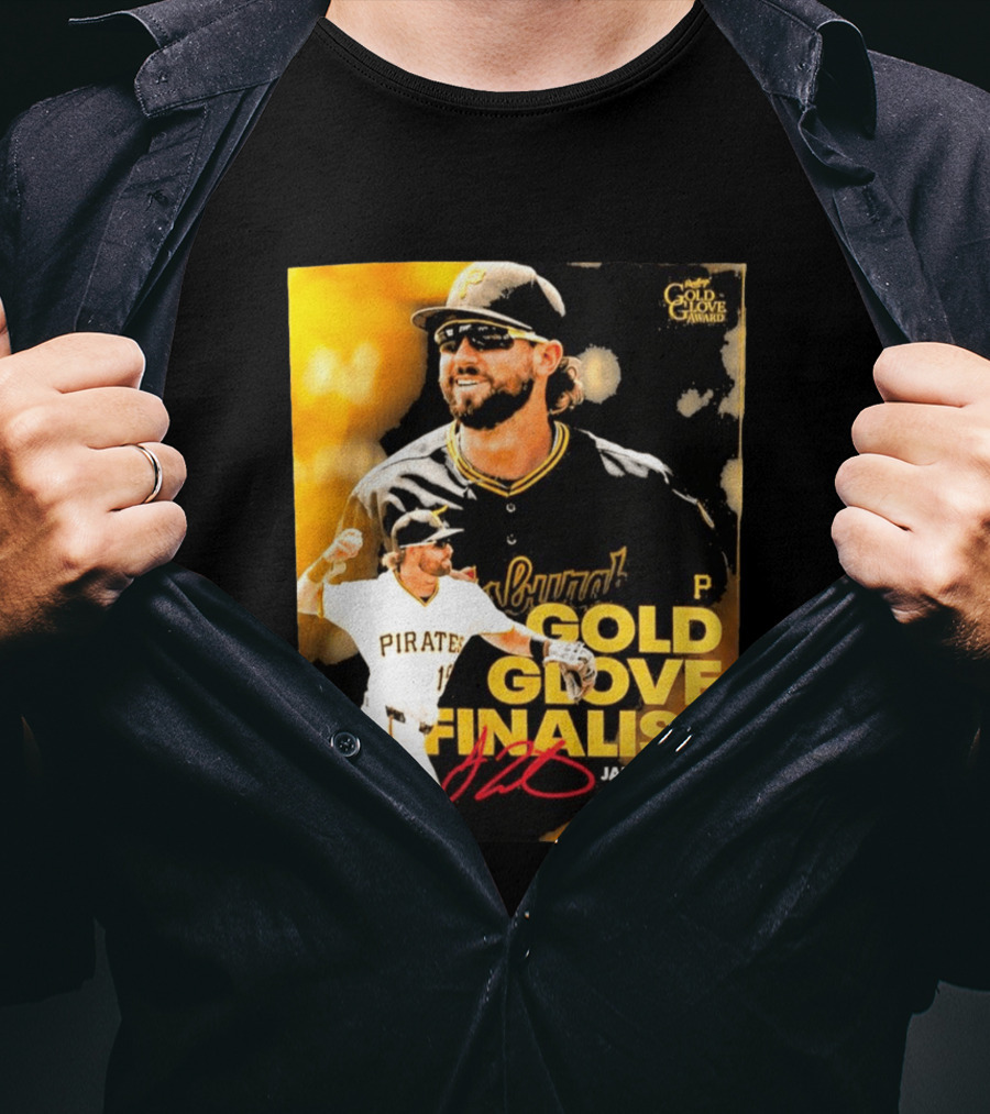 Jared Triolo Pirates Gold Glove Award Finalist Utility T-Shirt