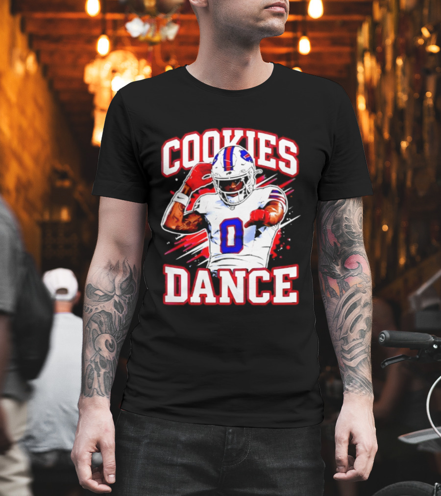 Cookies Dance Keon Coleman Buffalo Bills Player T-Shirt