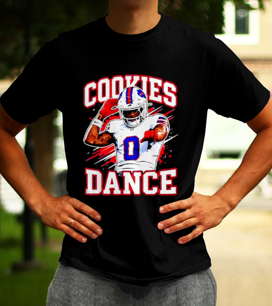 Cookies Dance Keon Coleman Buffalo Bills Player T-Shirt