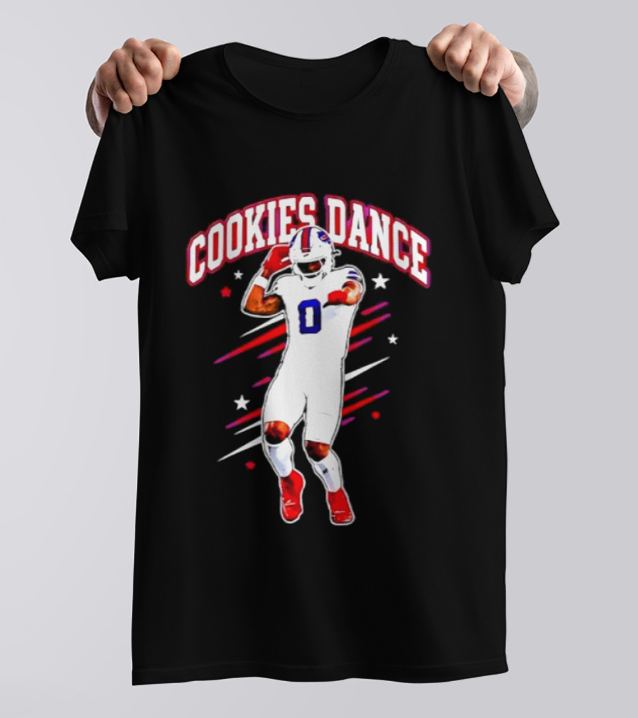 Keon Coleman Cookies Dance Buffalo Bills Football Player T-Shirt