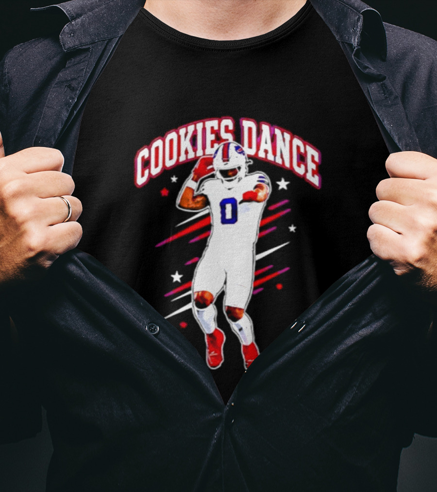 Keon Coleman Cookies Dance Buffalo Bills Football Player T-Shirt