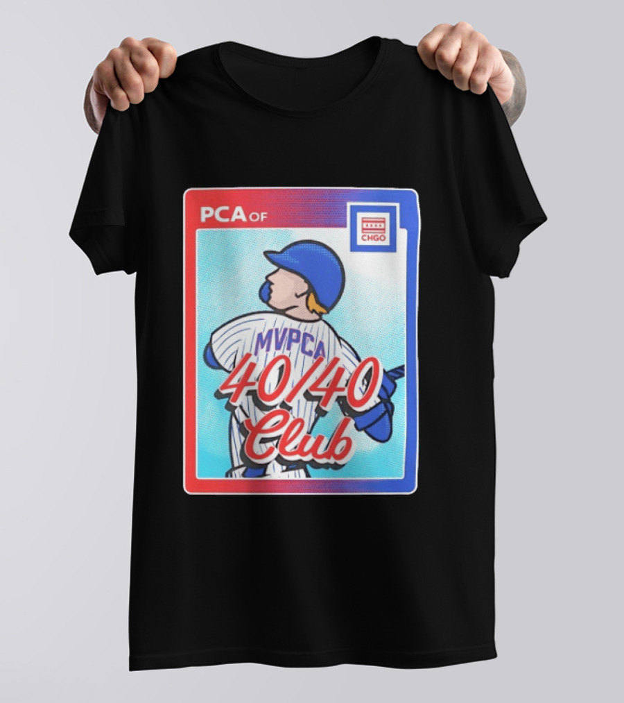 PCA CHGO MVP 40/40 Club Baseball Chicago Cubs T-Shirt