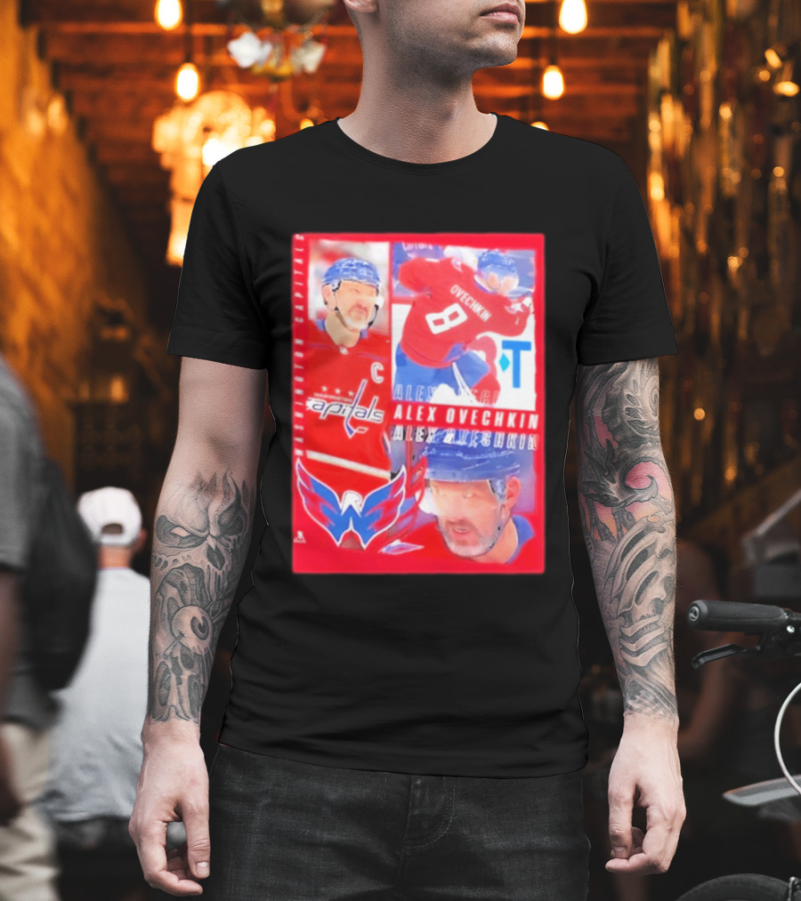 Washington Capitals Alex Ovechkin 8 NHL 2026 T-Shirt