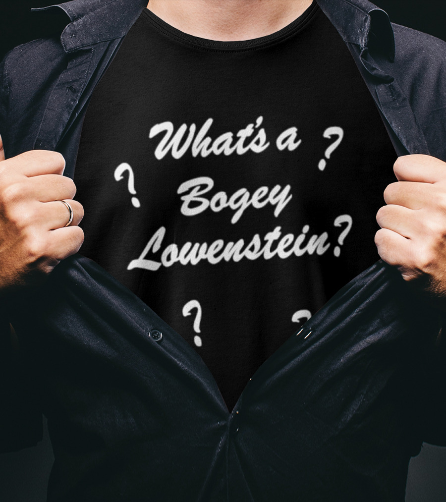What's A Bogey Lowenstein 10 Things I Hate About You Movie T-Shirt