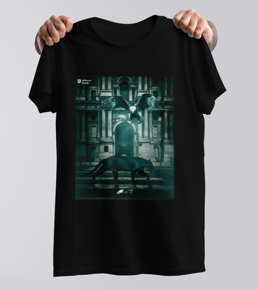 Jefferson Health Philadelphia Eagles Vs Carolina Panthers 2026 Week 6 Matchup T-Shirt