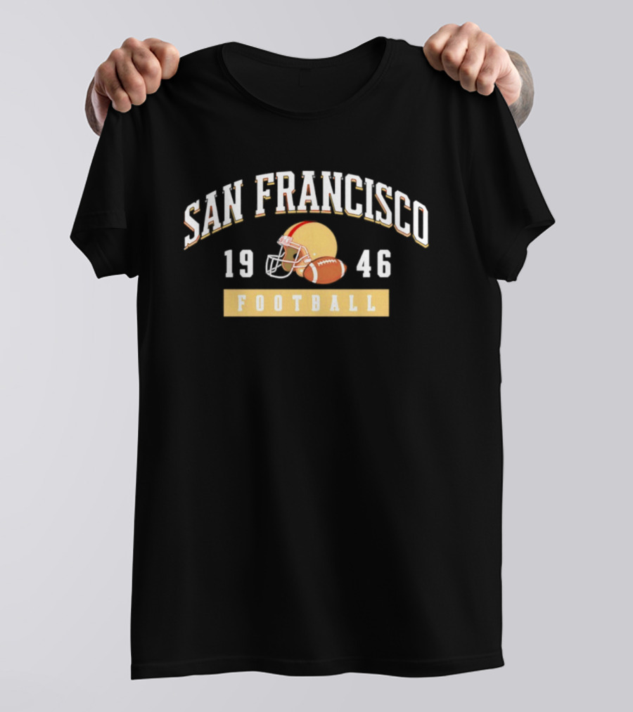 San Francisco 1946 Football Helmet T-Shirt