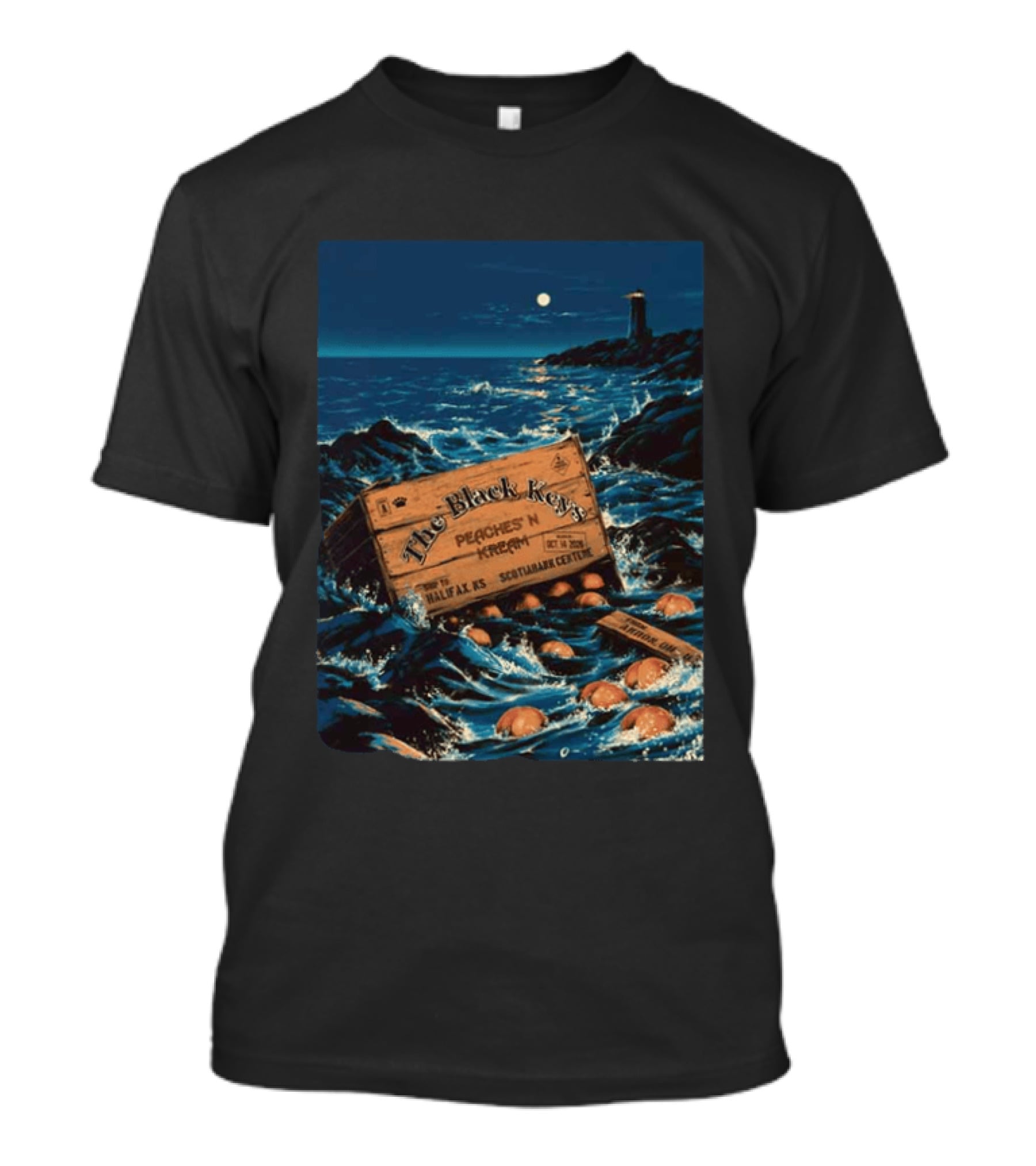 The Black Keys Peaches' N Kream Concert Scotiabank Centre Oct 14th 2026 T-Shirt