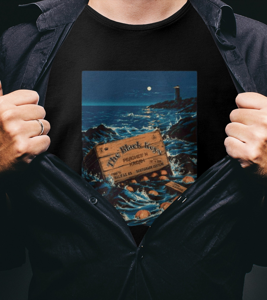 The Black Keys Peaches' N Kream Concert Scotiabank Centre Oct 14th 2026 T-Shirt