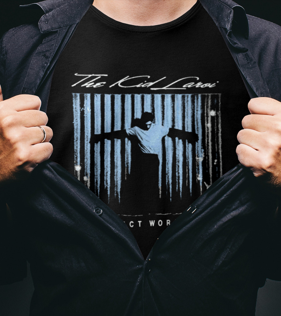 The Kid Laroi A Perfect World Tour 2026 Iconic Silhouette Stripes T-Shirt