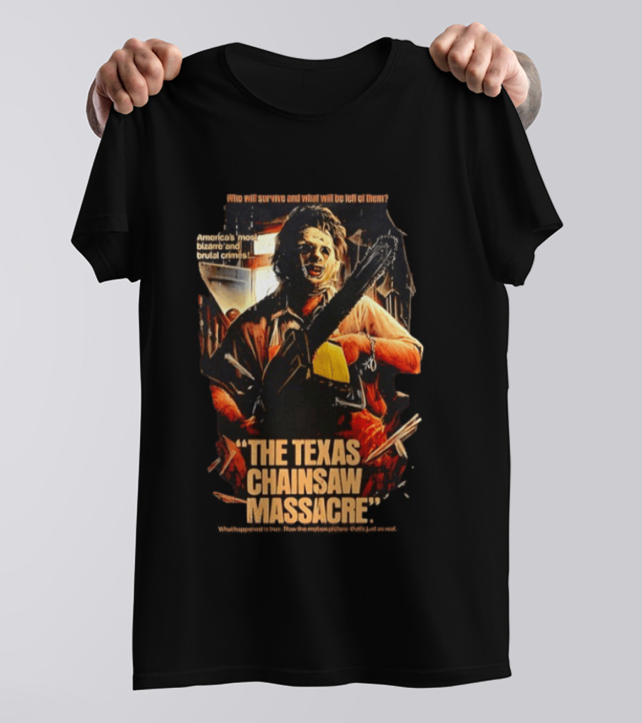 The Texas Chainsaw Massacre America's Most Bizarre And Brutal Crimes Halloween 2026 T-Shirt