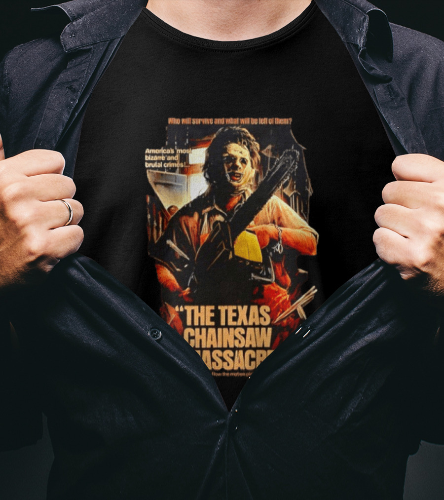 The Texas Chainsaw Massacre America's Most Bizarre And Brutal Crimes Halloween 2026 T-Shirt