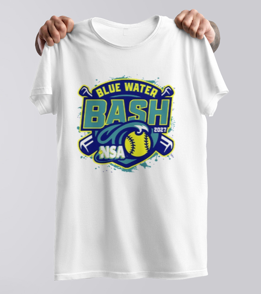 2027 NSA Blue Water Bash Fastpitch Softball Tournament T-Shirt