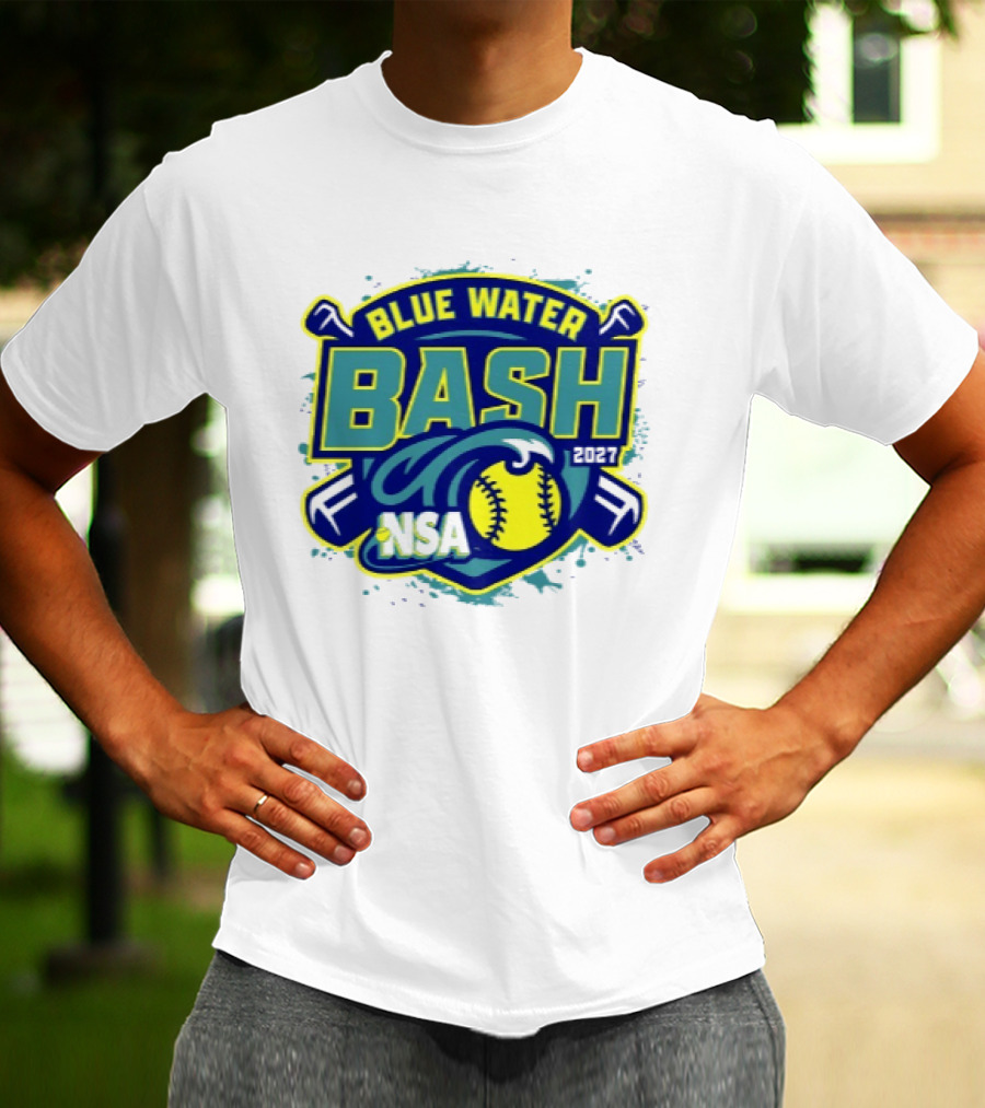 2027 NSA Blue Water Bash Fastpitch Softball Tournament T-Shirt