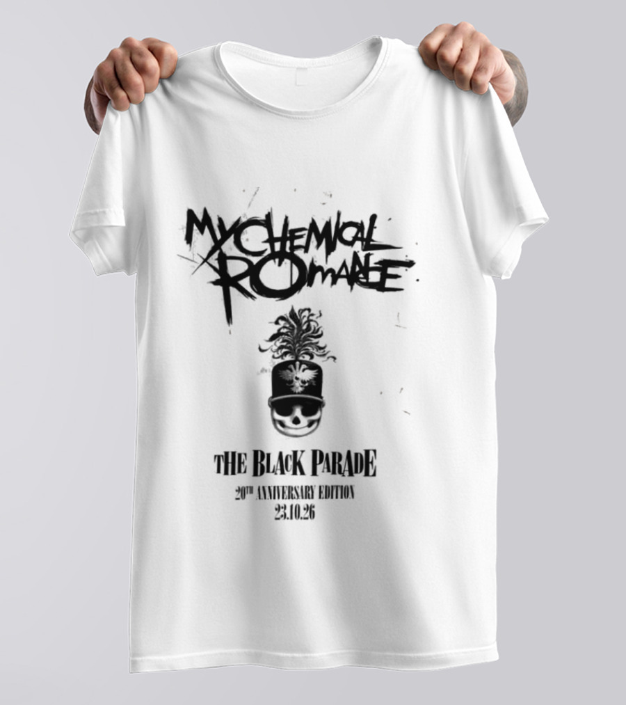 My Chemical Romance The Black Parade 20th Anniversary Edition 2026 T-Shirt