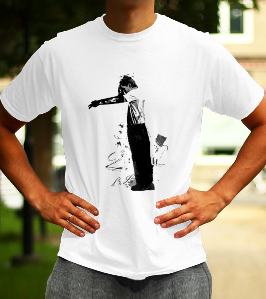 The Kid Laroi A Perfect World Tour 2026 Black Scribble T-Shirt