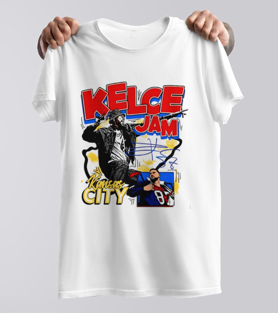 Kelce Jam Kansas City Chiefs Football Star T-Shirt