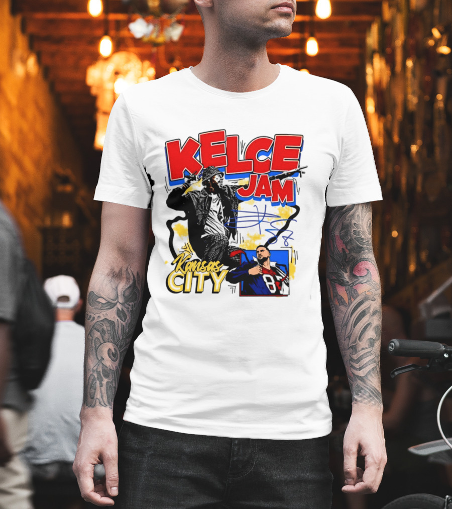 Kelce Jam Kansas City Chiefs Football Star T-Shirt