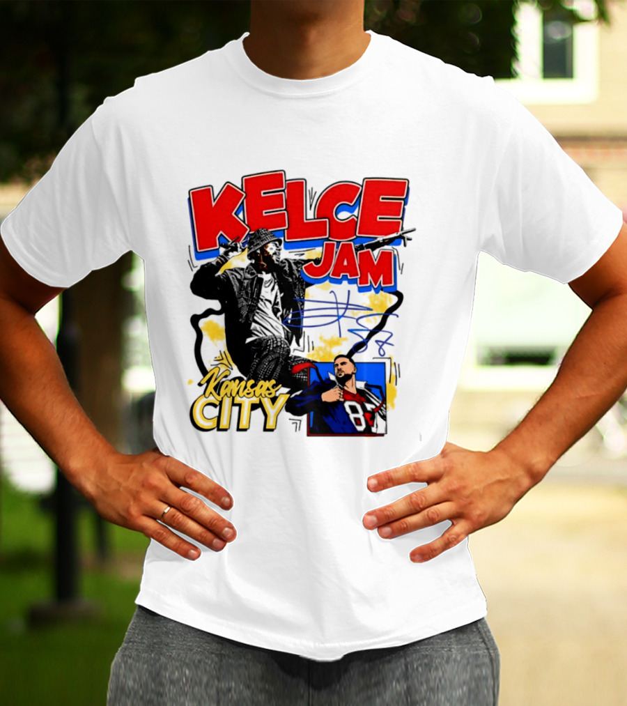 Kelce Jam Kansas City Chiefs Football Star T-Shirt