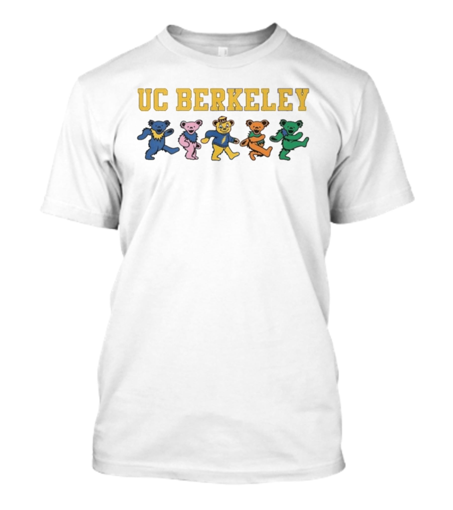 UC Berkeley Dancing Bears Grateful Dead Collaboration T-Shirt