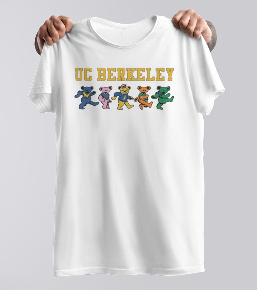 UC Berkeley Dancing Bears Grateful Dead Collaboration T-Shirt