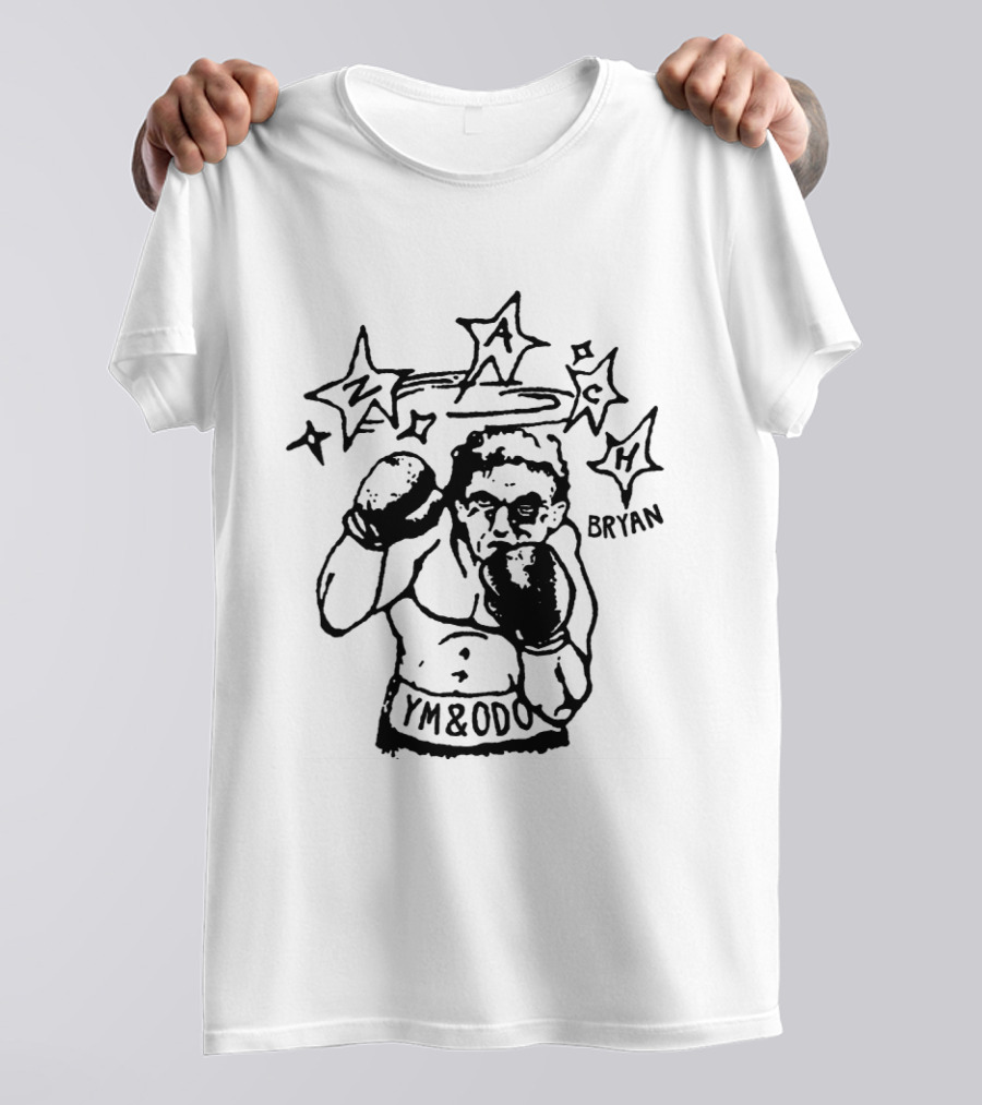 Zach Bryan YM&ODO Boxing Stars Young Manhood And Other Donatable Organs T-Shirt
