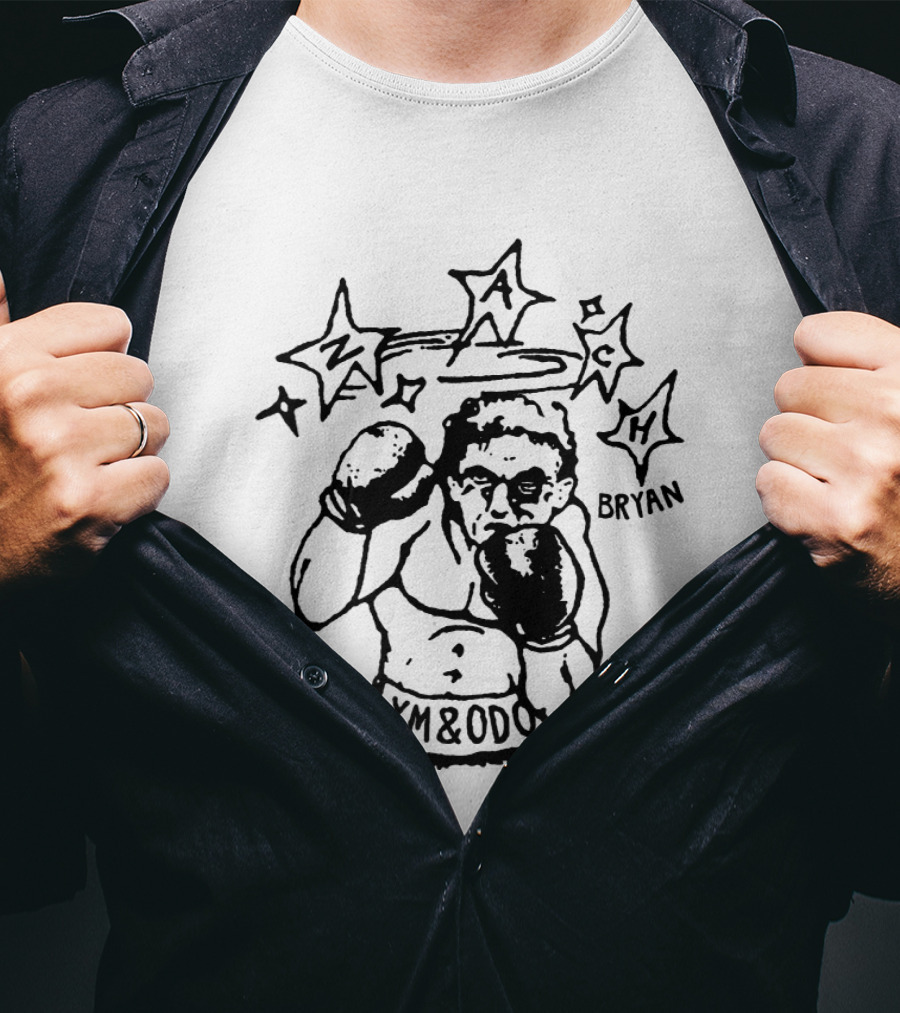 Zach Bryan YM&ODO Boxing Stars Young Manhood And Other Donatable Organs T-Shirt