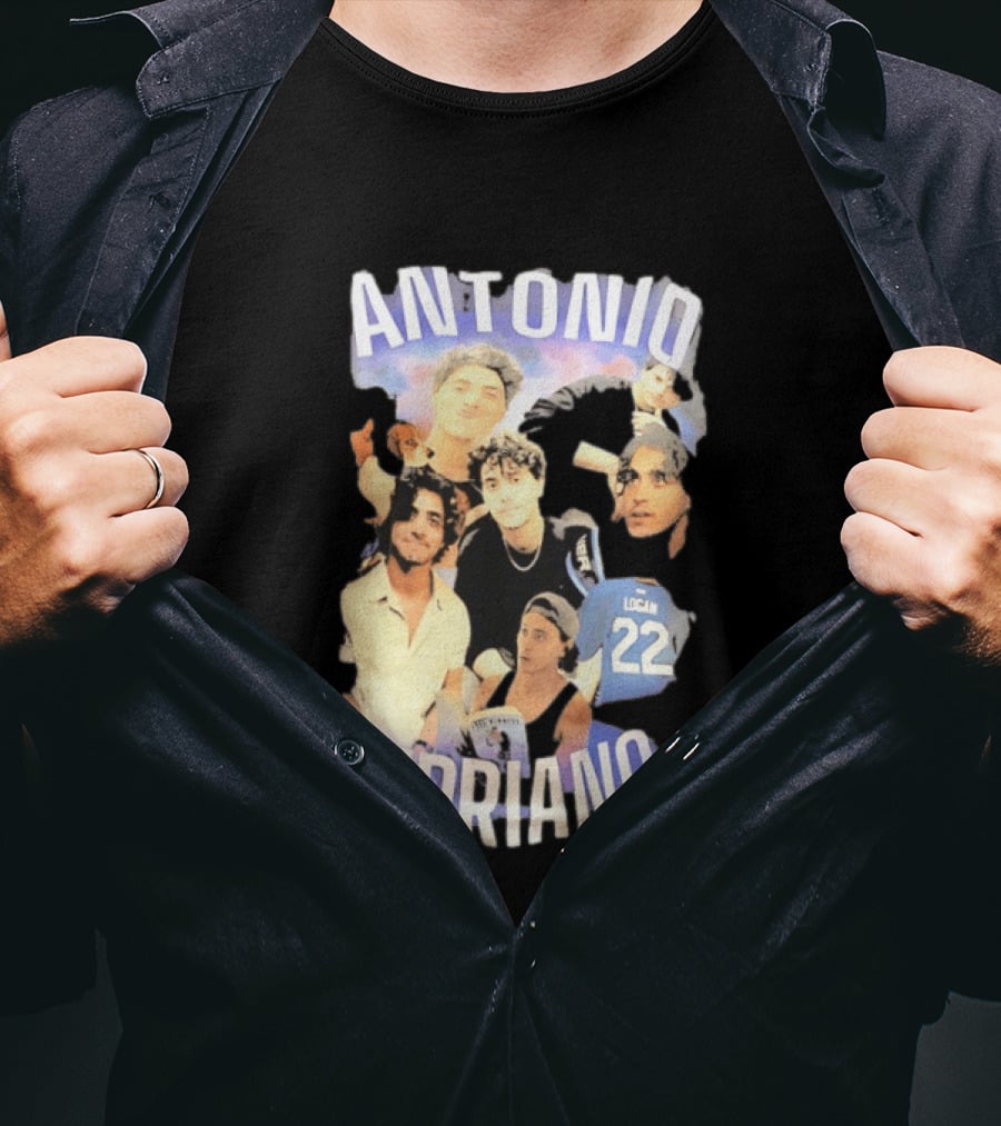 Antonio Cipriano Collage With Logan 22 T-Shirt