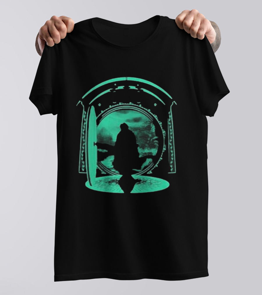 Hobbit Doorway Middle Earth Fantasy Adventure T-Shirt
