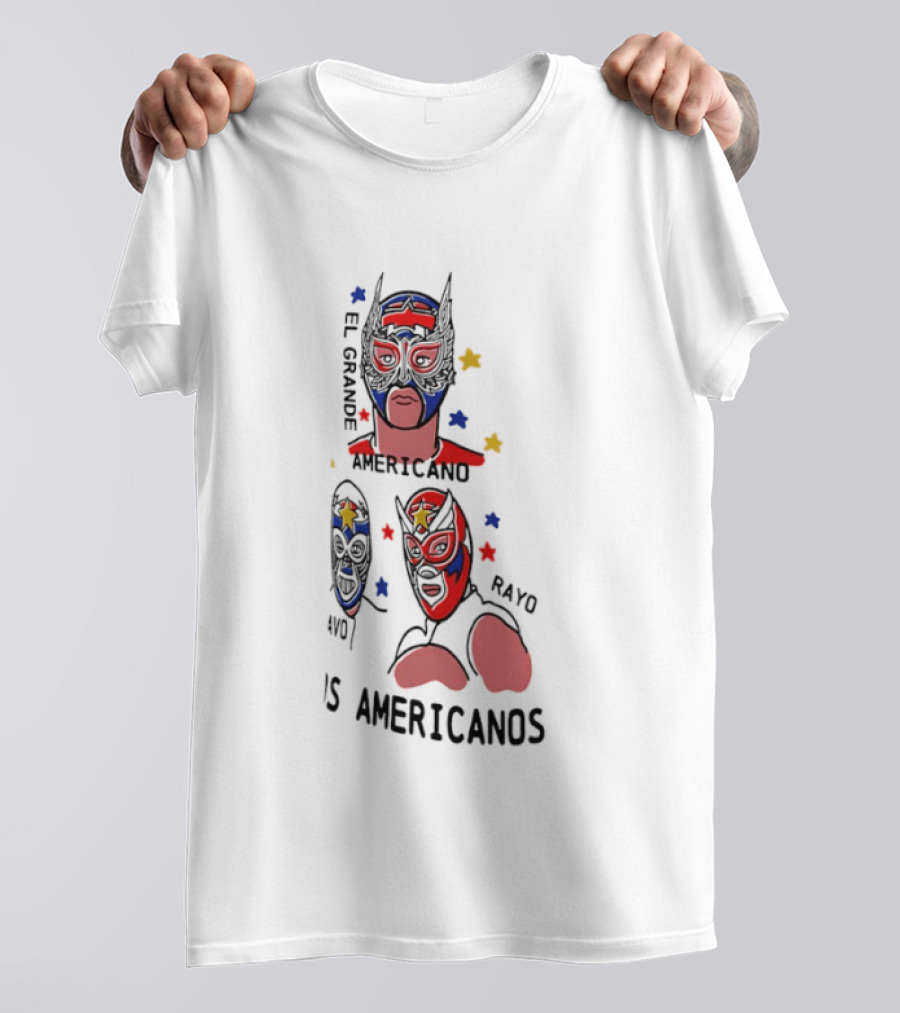 El Grande Americano Mu Muyo Mayo Es Americanos T-Shirt