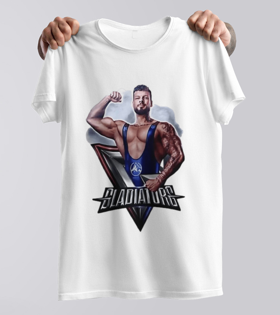 Gladiators TV Series Iconic Bodybuilder Pose T-Shirt