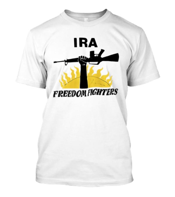 IRA Freedom Fighters Rifle Sunburst T-Shirt