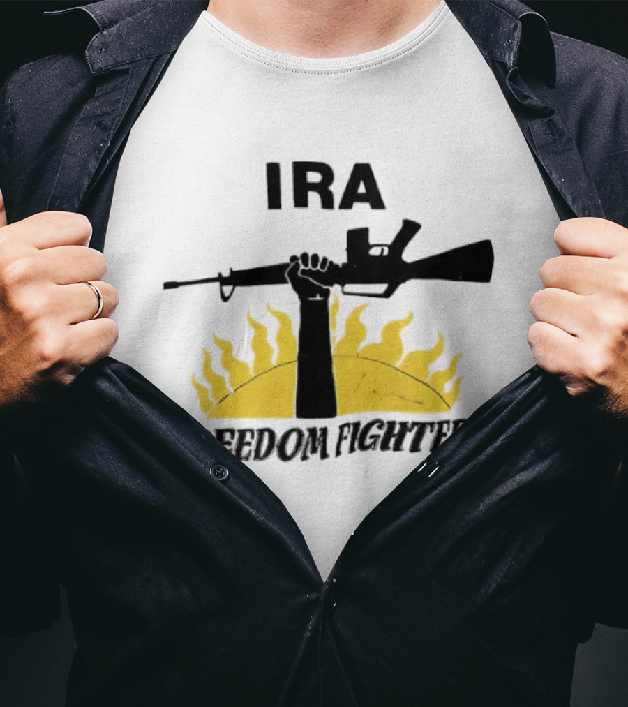 IRA Freedom Fighters Rifle Sunburst T-Shirt