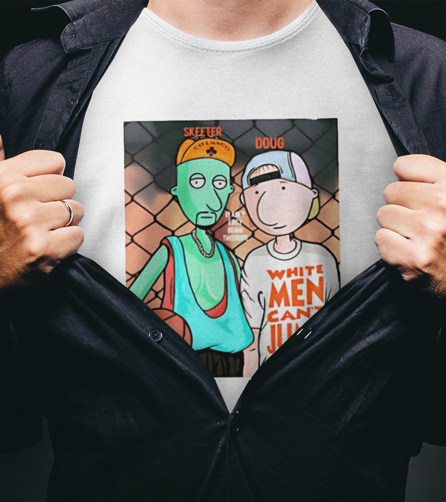 Skeeter Doug Basketball White Men Can't Jump Cartoon Characters T-Shirt
