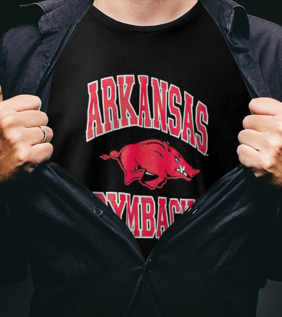 Arkansas Razorbacks Gymbacks Red Pig T-Shirt