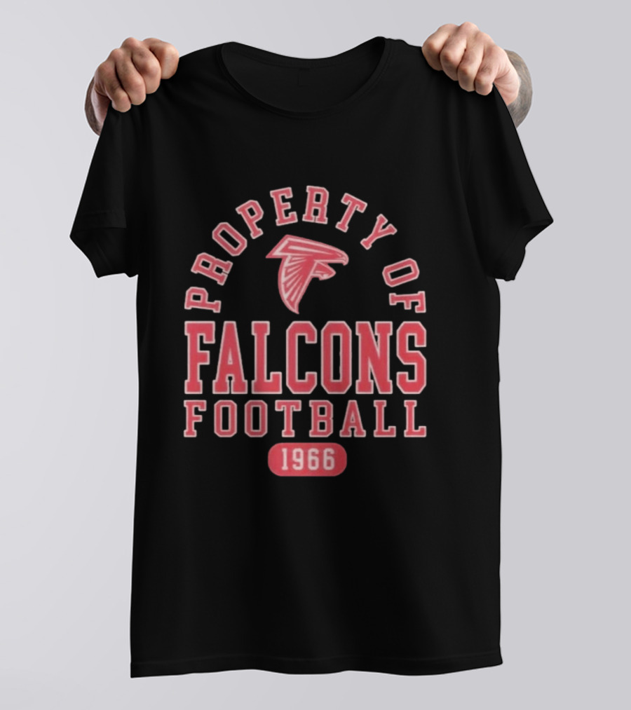 Property Of Falcons Football 1966 T-Shirt