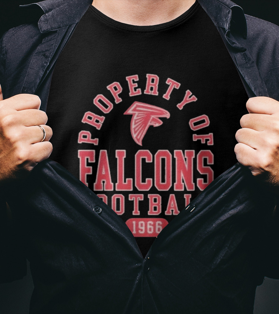Property Of Falcons Football 1966 T-Shirt