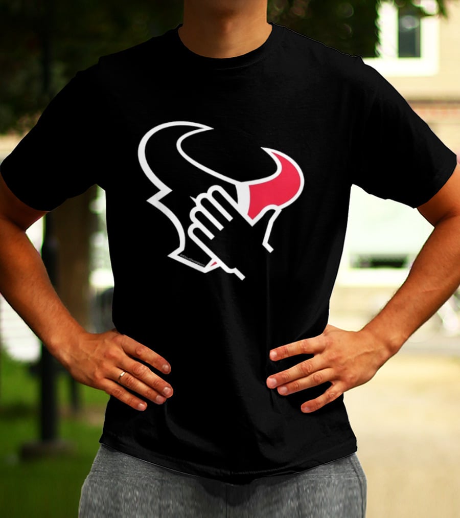 Houston Texans Meme Facepalm The Man Report T-Shirt