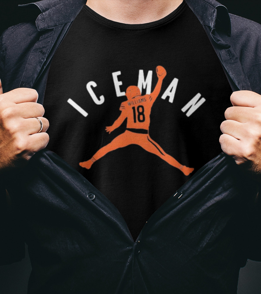 Chicago Williams Iceman Football Cold T-Shirt