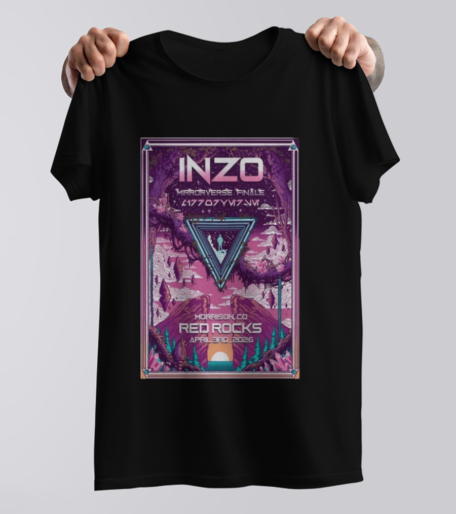 INZO Mirrorverse Finale Red Rocks Morrison CO April 3 2026 T-Shirt