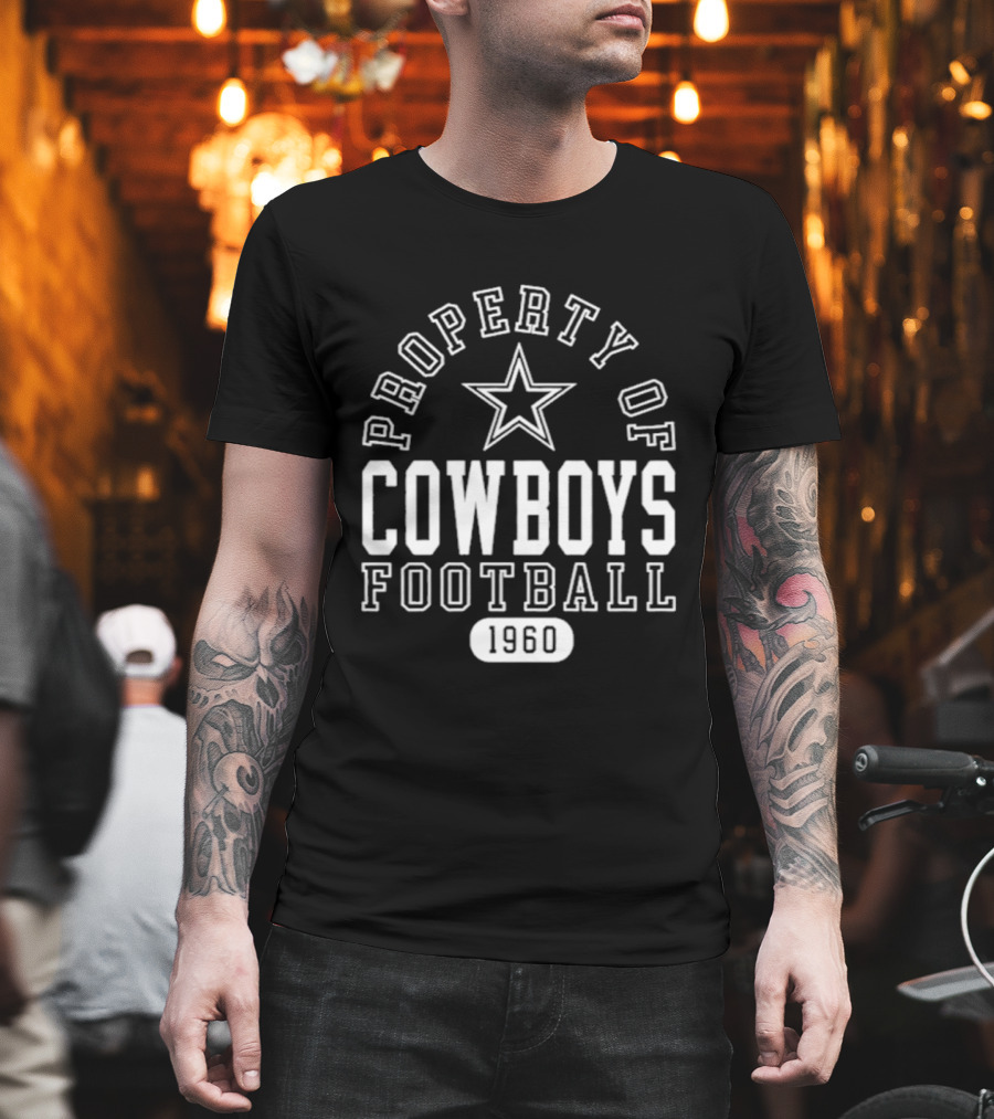 Property Of Cowboys Football 1960 T-Shirt