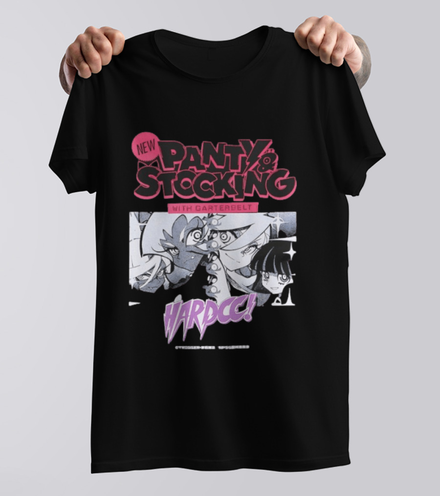 New Panty & Stocking With Garterbelt Hardcore Anime T-Shirt
