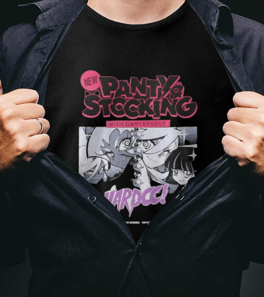 New Panty & Stocking With Garterbelt Hardcore Anime T-Shirt