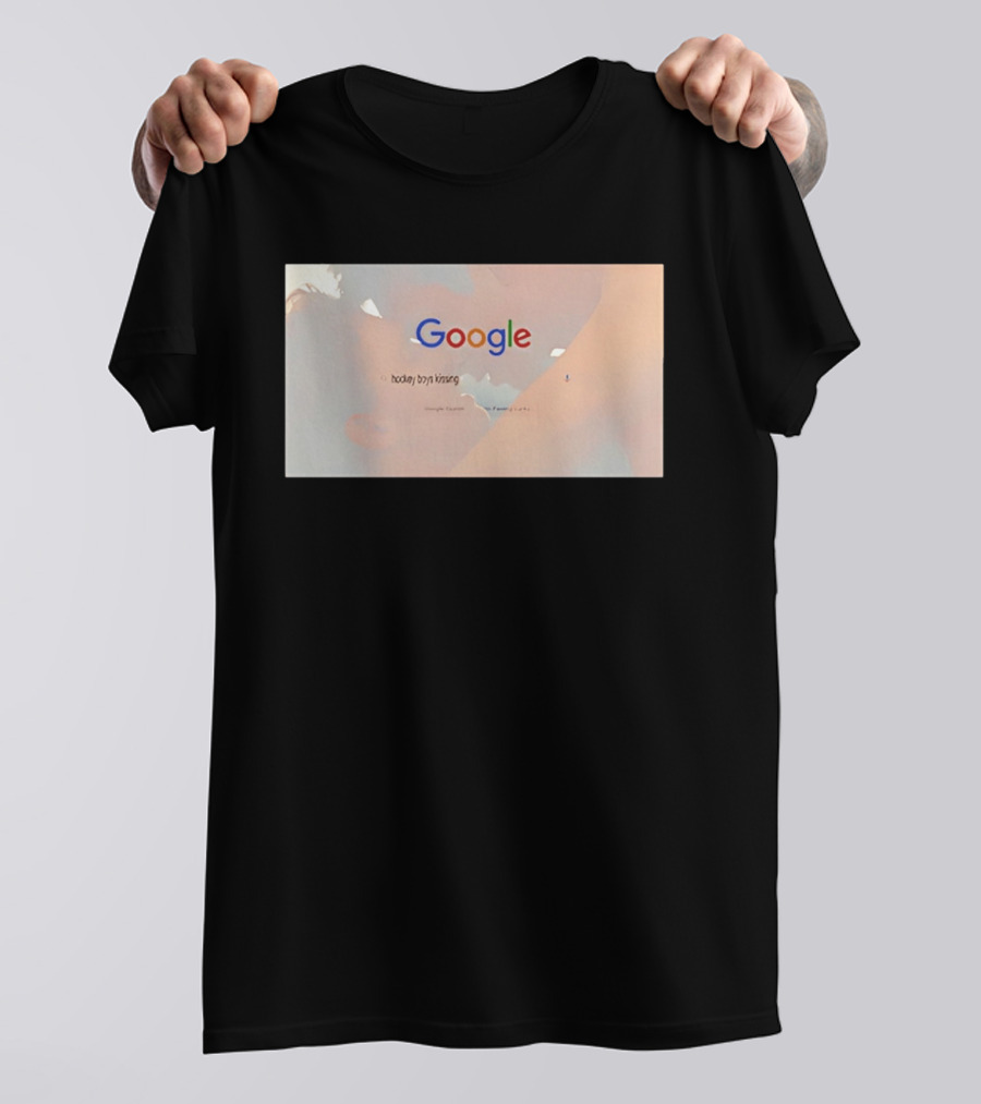 Google Shane And Ilya Hockey Boys Kissing Page T-Shirt
