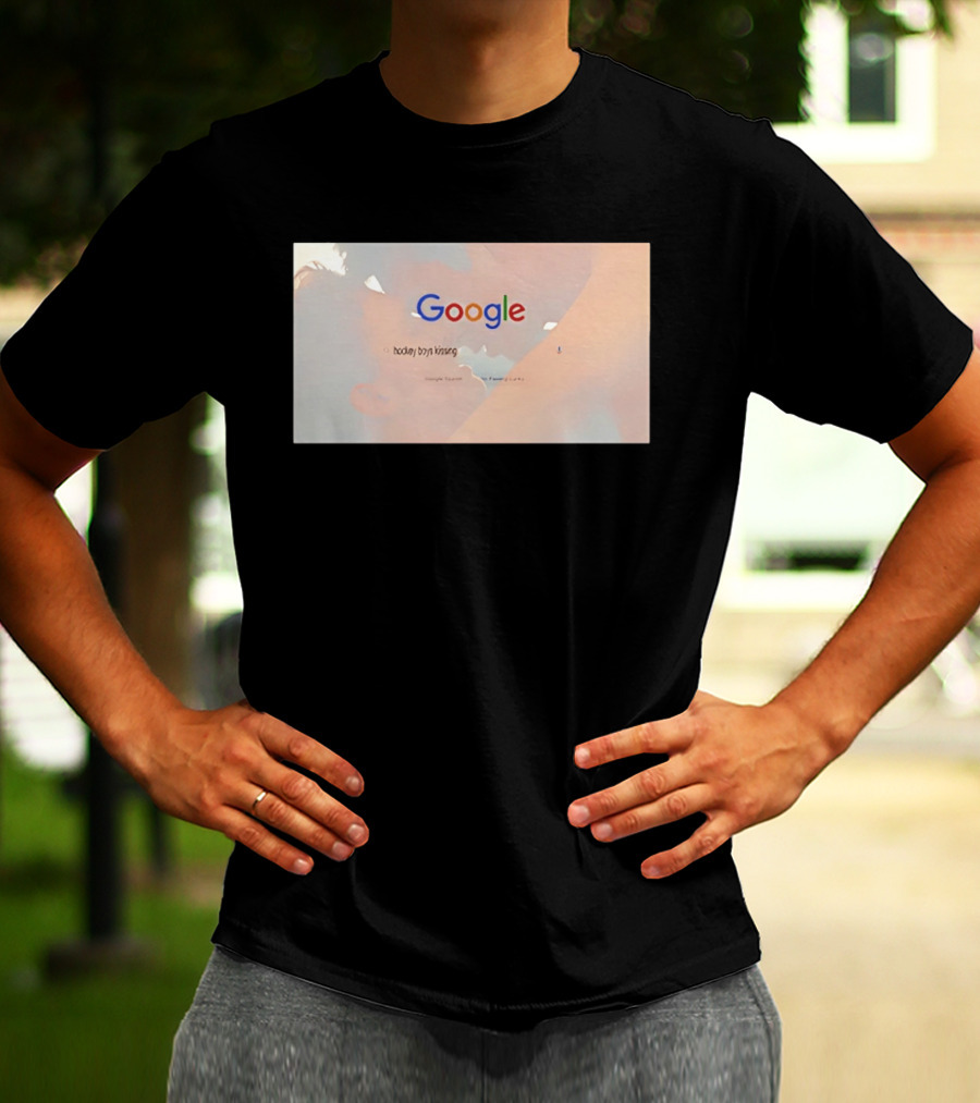 Google Shane And Ilya Hockey Boys Kissing Page T-Shirt