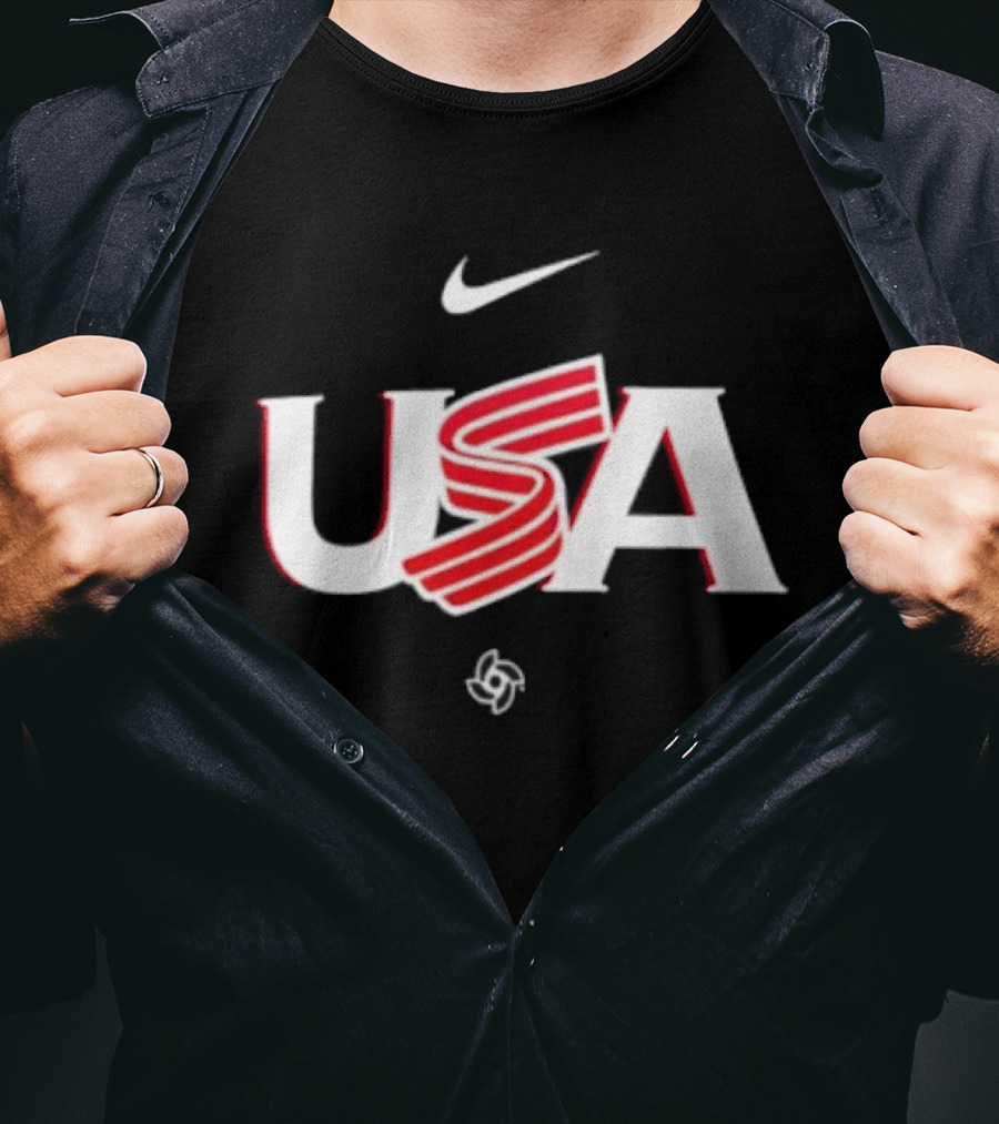 USA Baseball 2026 World Baseball Classic Nike Wordmark T-Shirt