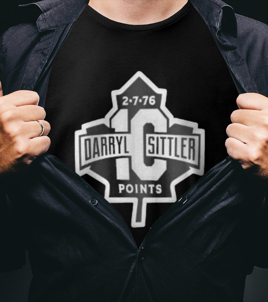 Toronto Maple Leafs Darryl Sittler 10 Points 2 7 76 T-Shirt